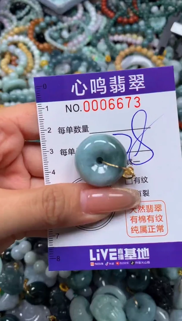 颈饰未镶嵌翡翠闪购006673