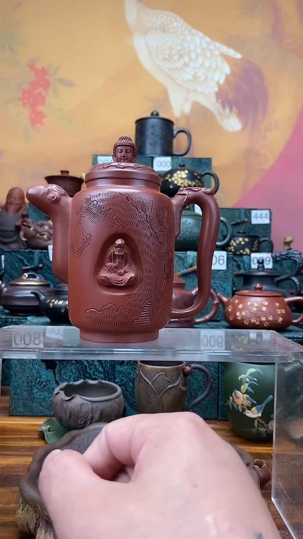 茶杯紫砂原矿紫砂