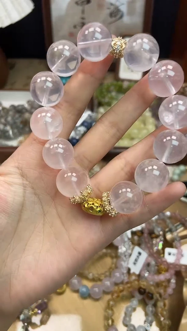 水晶手链未镶嵌500手串