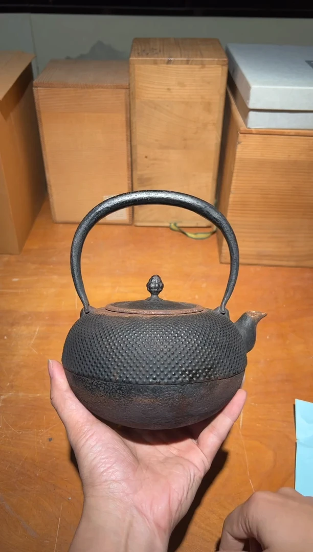 铁A4468铁壶中古周边/