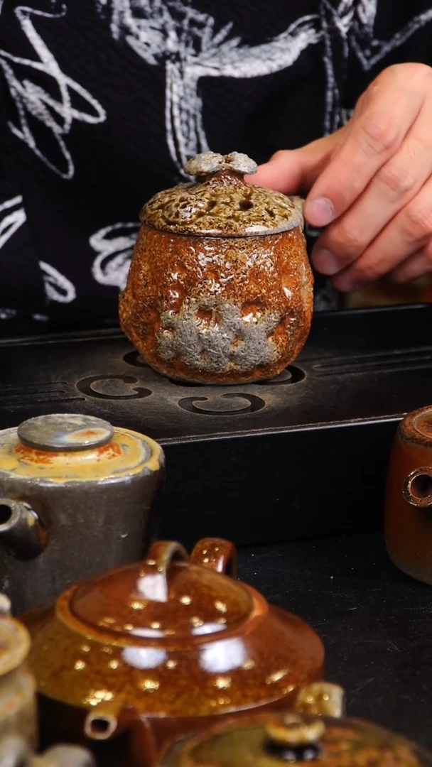 茶壶紫砂宜兴紫砂柴烧壶