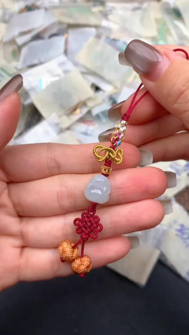 银S925镶嵌挂件翡翠多样性发货（发一个）