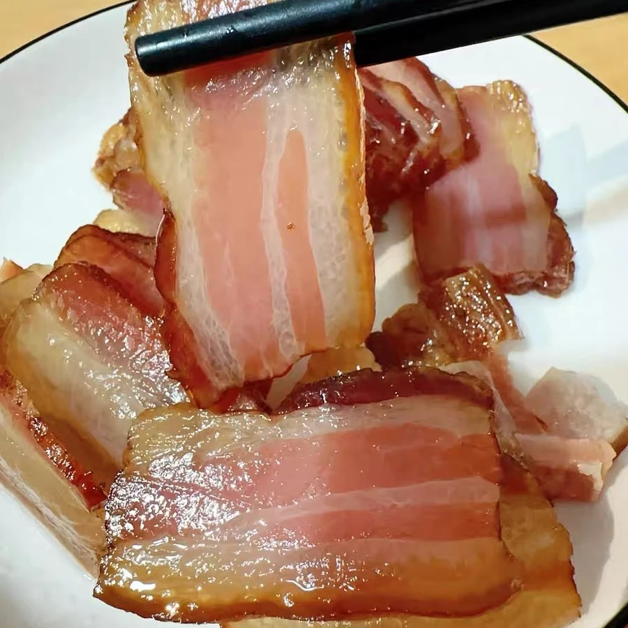 正宗四川洋洋农家柏芽烟熏腊肉（需要组合下单备注）