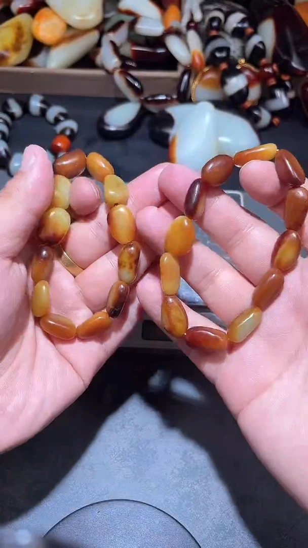 【闪购商品】和田玉手串未镶嵌YL-LL-1.16-3多样性发货