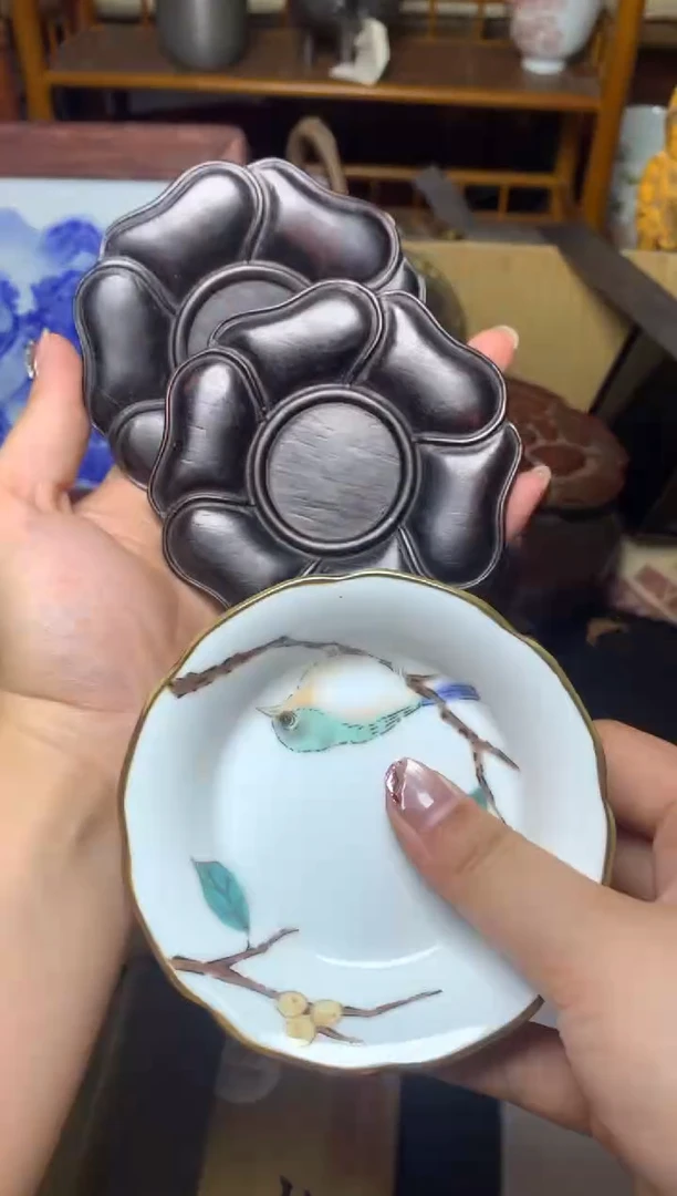 紫砂盖碗瓷器默认微瑕瓷器