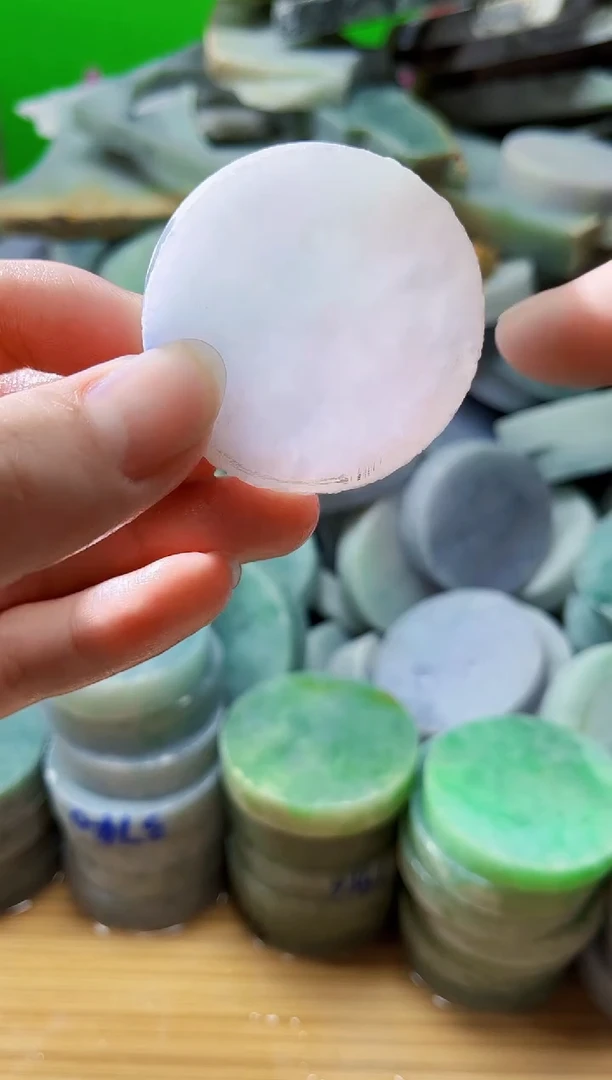 裸石翡翠天然翡翠A货古 南 983