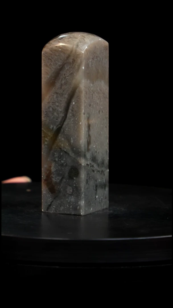 昌化石水墨蜂窝印章印章印章