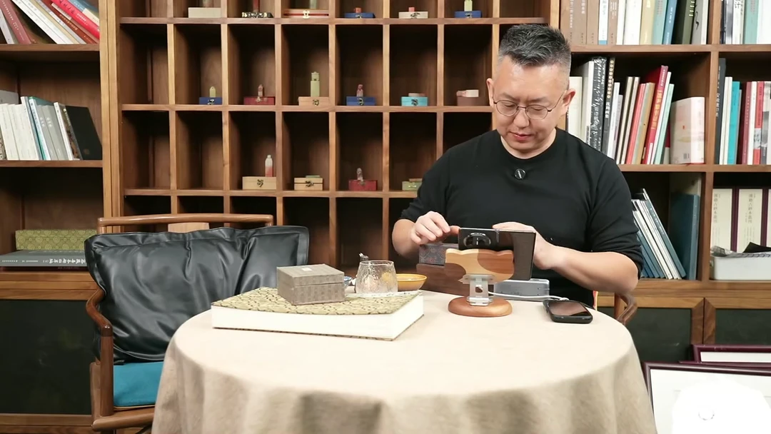 青田石印石石 开老师-吐吸烟霞