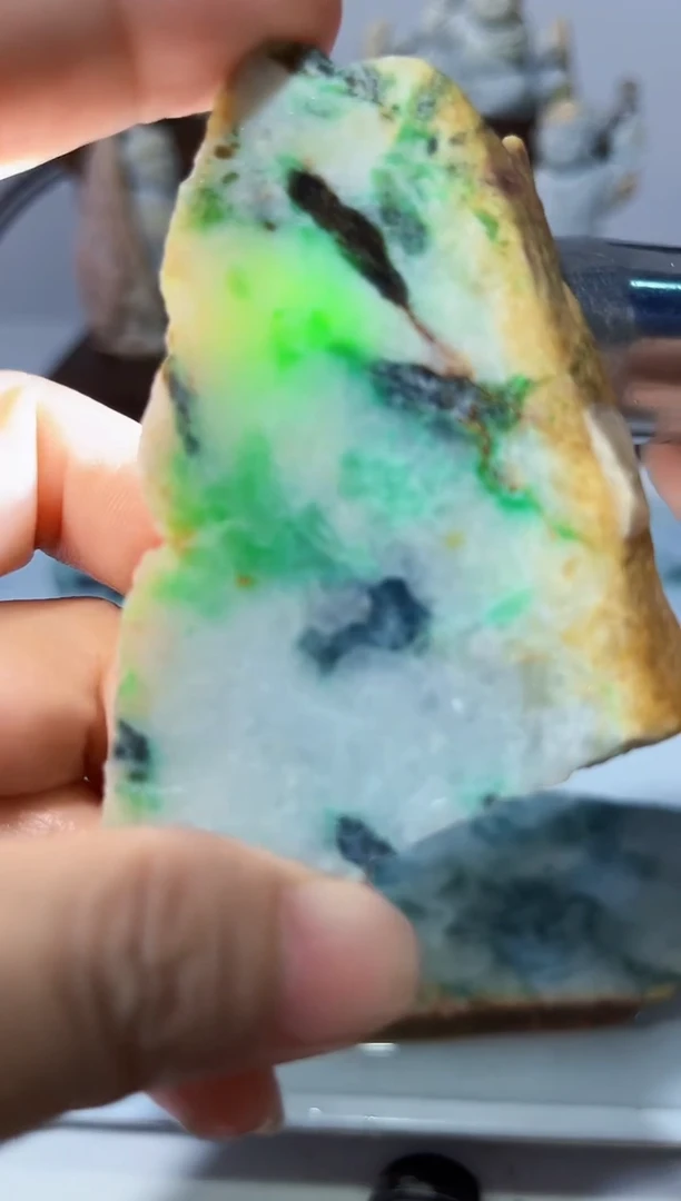 未镶嵌摆件翡翠A38