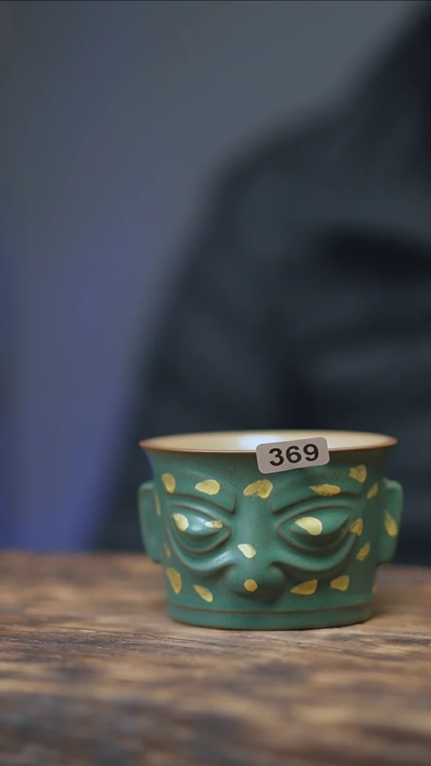 【闪购商品】369景德镇手绘三星堆面具