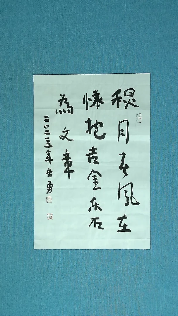 【闪购商品】书法398 安徽朱勇中书协69*34