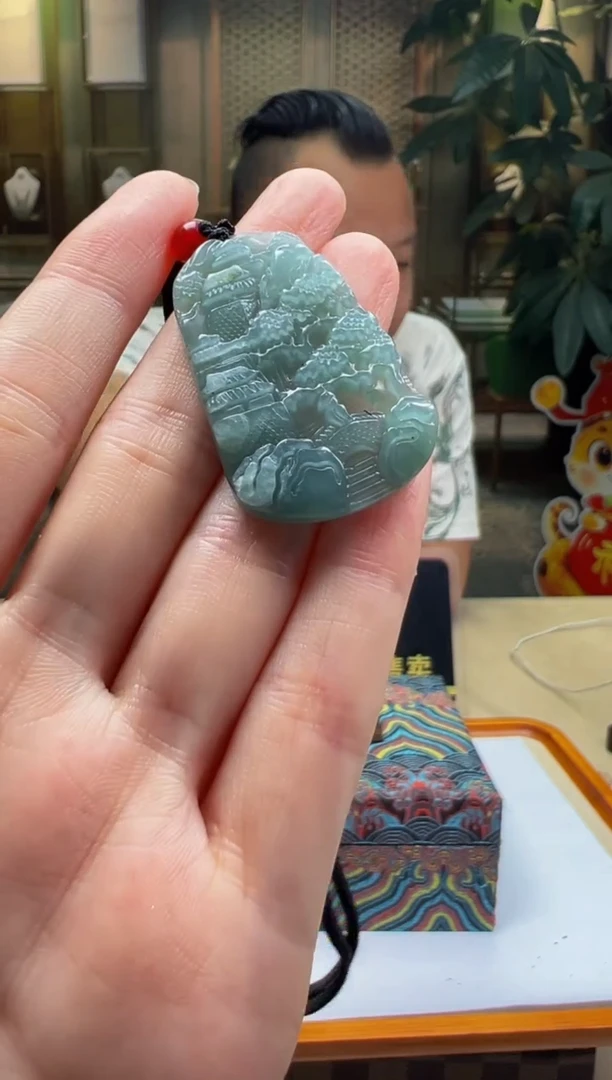 翡翠未镶嵌颈饰BQ2025-7-20-43