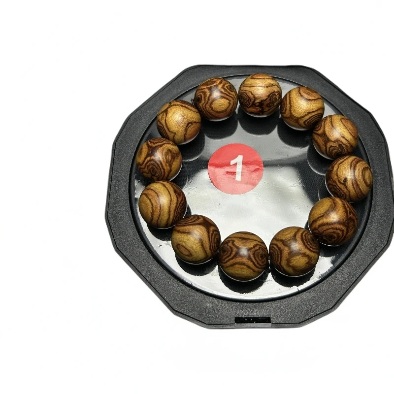 正宗黄花梨原木手串文玩佛珠保真可盘玩男女款实木材质海南