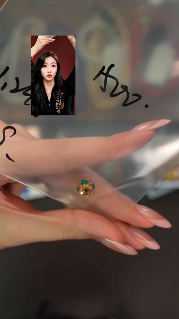 18K金镶嵌绿松石1五****0遇见匠心品质回血