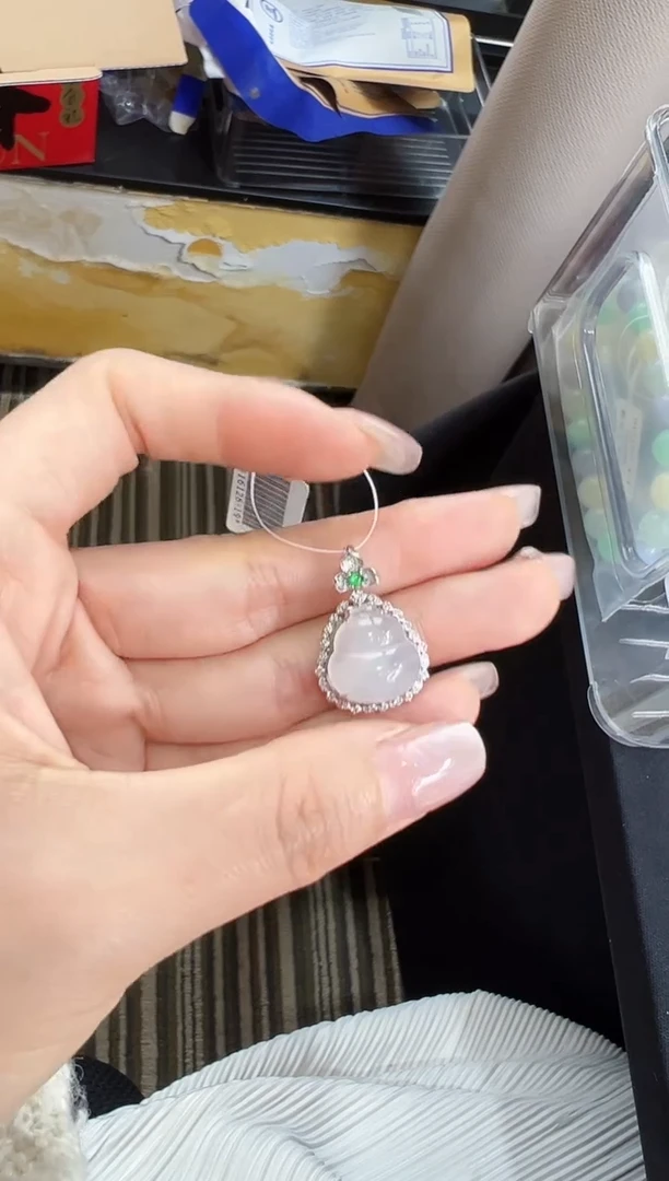 【闪购商品】翡翠颈饰18K金镶嵌DFZ0202-165