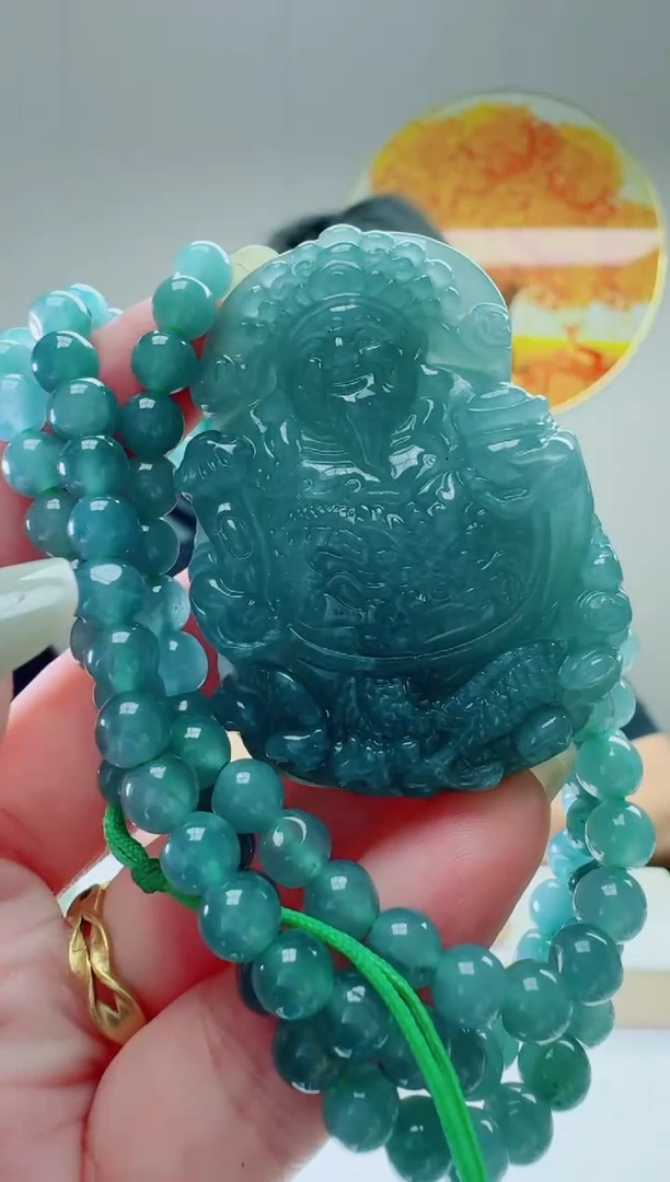 翡翠未镶嵌颈饰多样性随机发其一