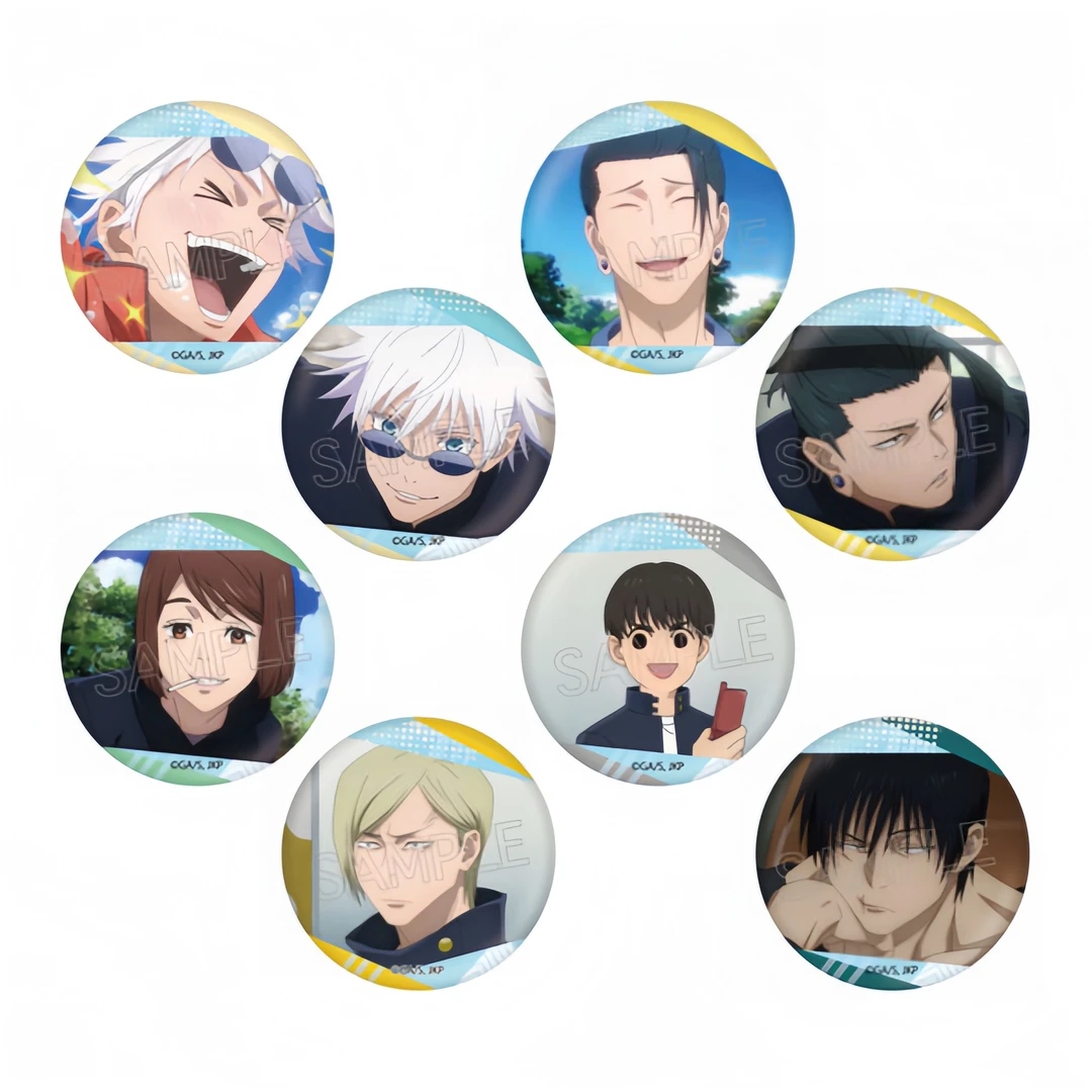 咒术回战 百面相第一弹/第二弹吧唧 盲盒