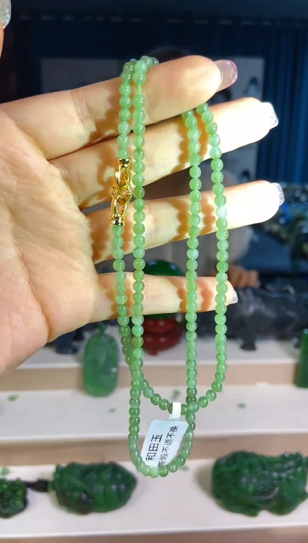 和田玉未镶嵌挂件1