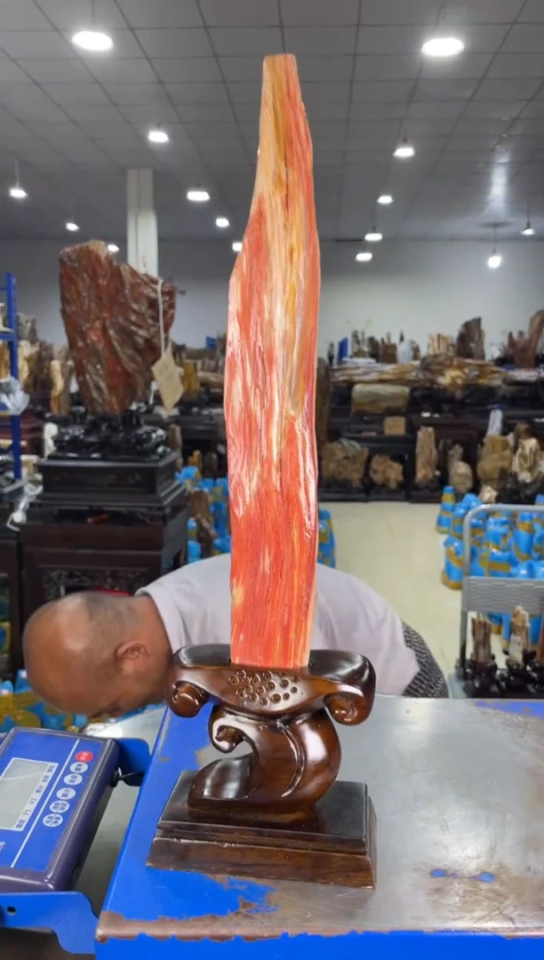 硅化玉摆件未镶嵌9