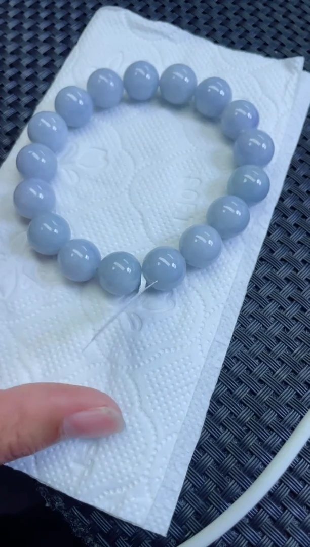 未镶嵌定制翡翠珠串