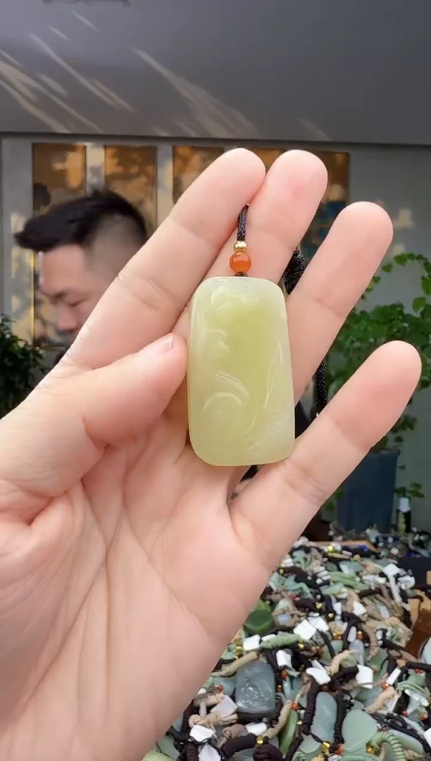 未镶嵌和田玉挂件一发一拍一发一