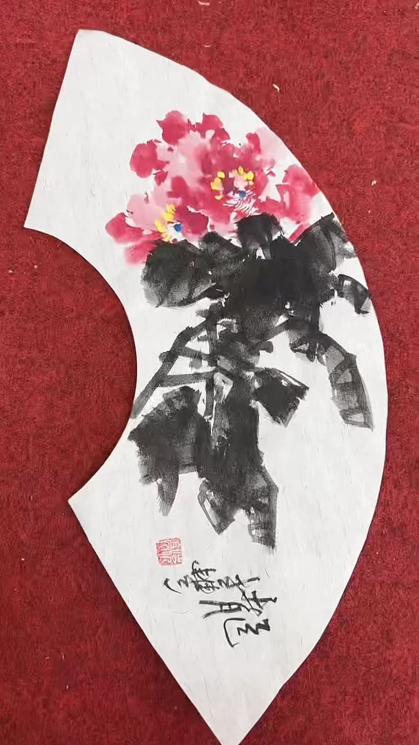 国画李少波/国画/花鸟