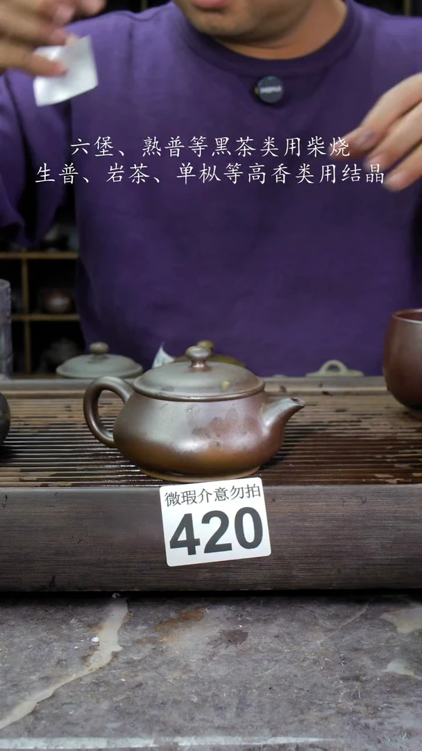 【闪购商品】壶420四大名陶钦州坭兴陶