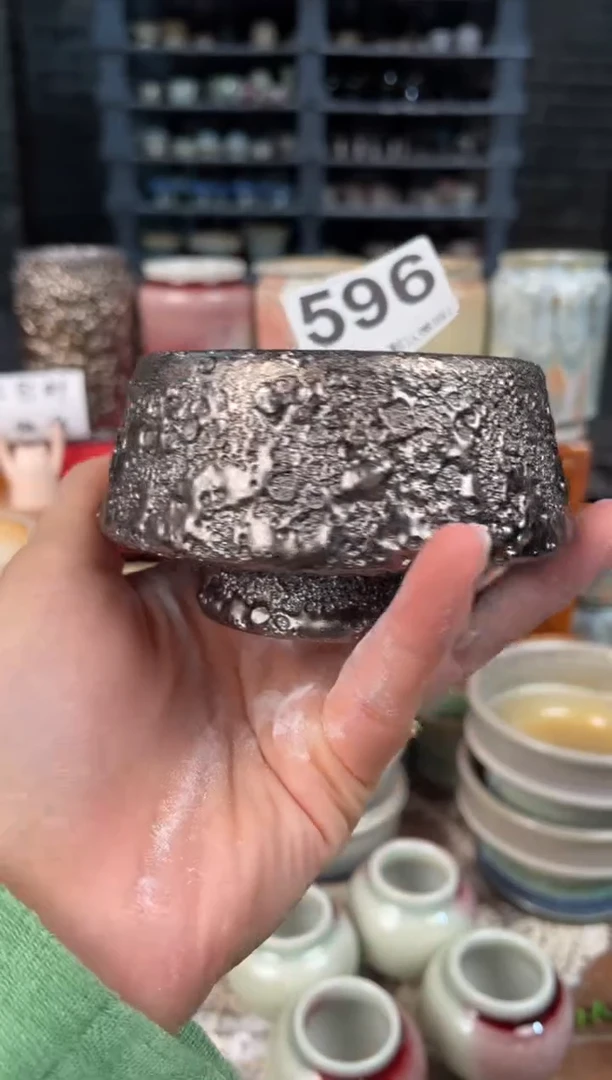 瓷片596知木小芳花盆