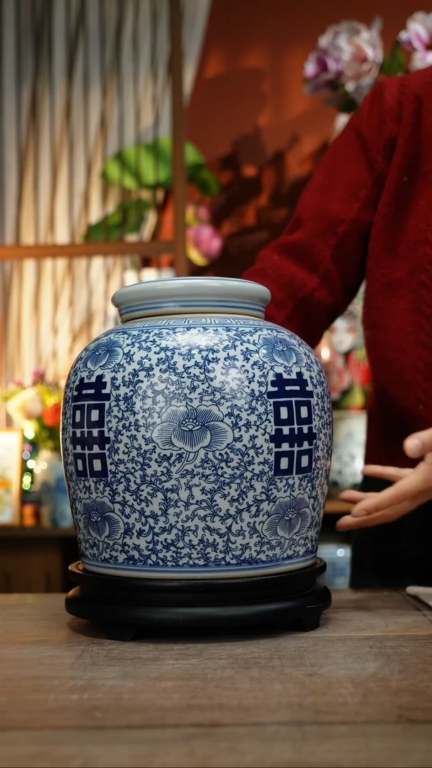 【简家甄选】景德镇设计师釉下手绘陶瓷