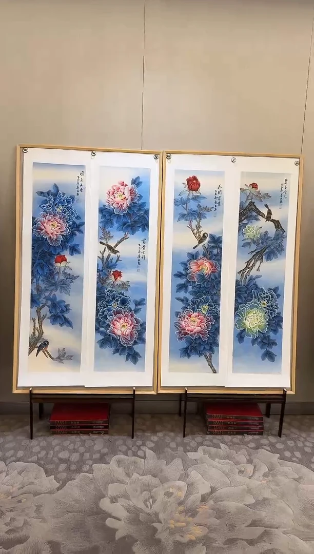 国画89李庆友大易美术馆本人作品w