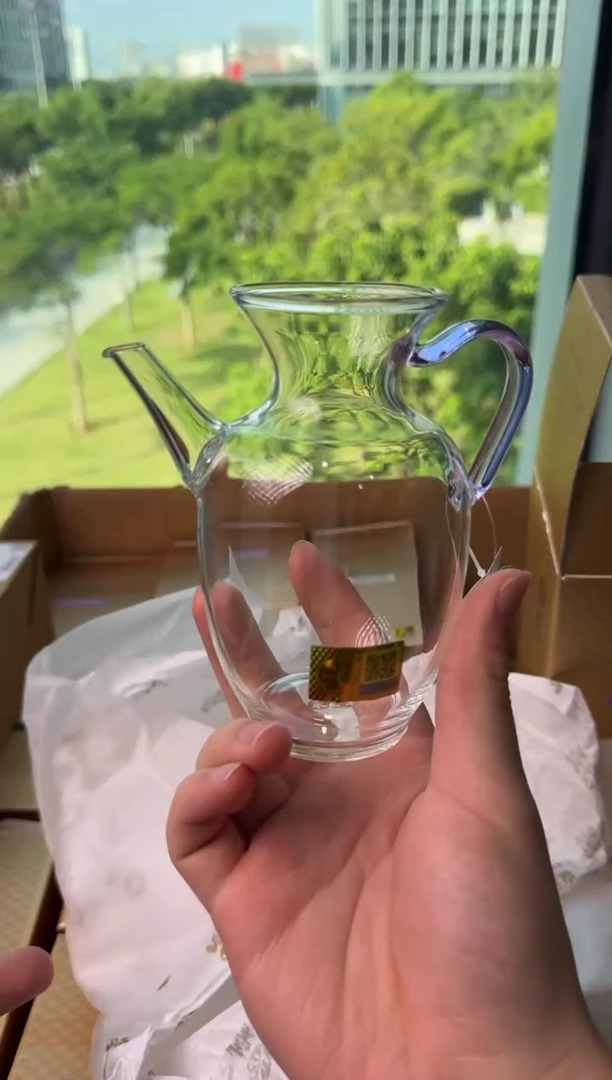 禾墨仿宋执壶浅紫色