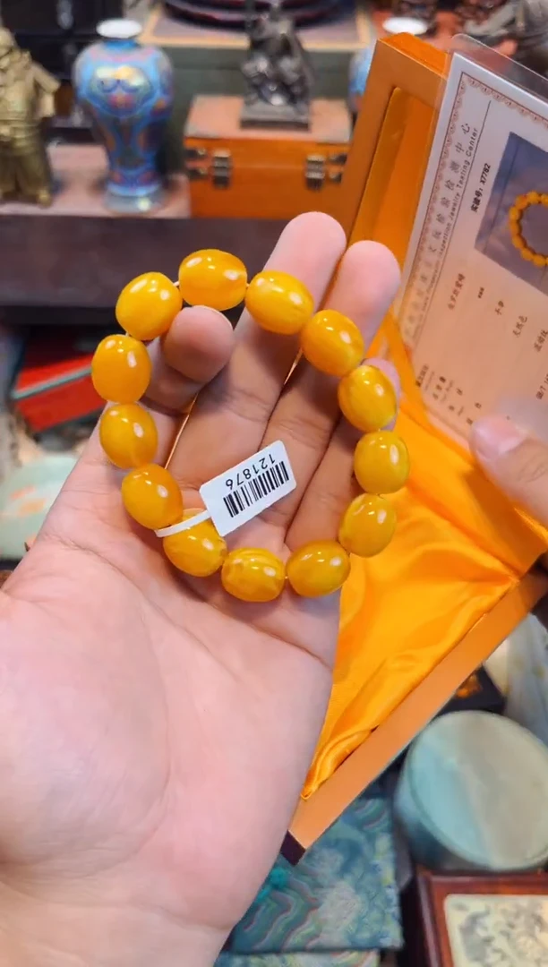 未镶嵌蜜蜡裸石E刘哥专属高端精品33
