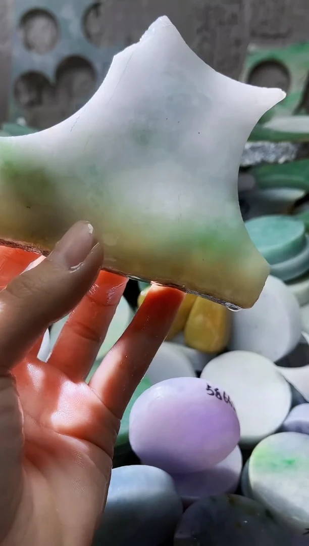 裸石翡翠天然翡翠A货387