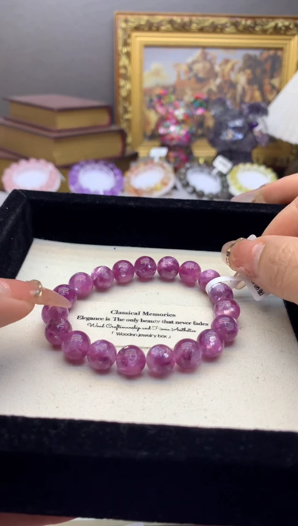 【闪购商品】水晶手串未镶嵌紫祖母晶10+