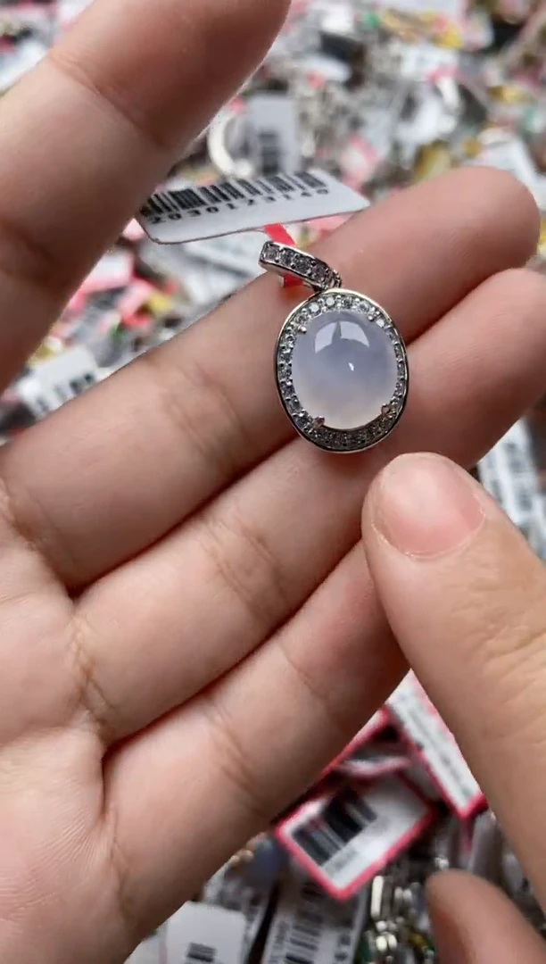 【闪购商品】翡翠戒指银S925镶嵌22222---2