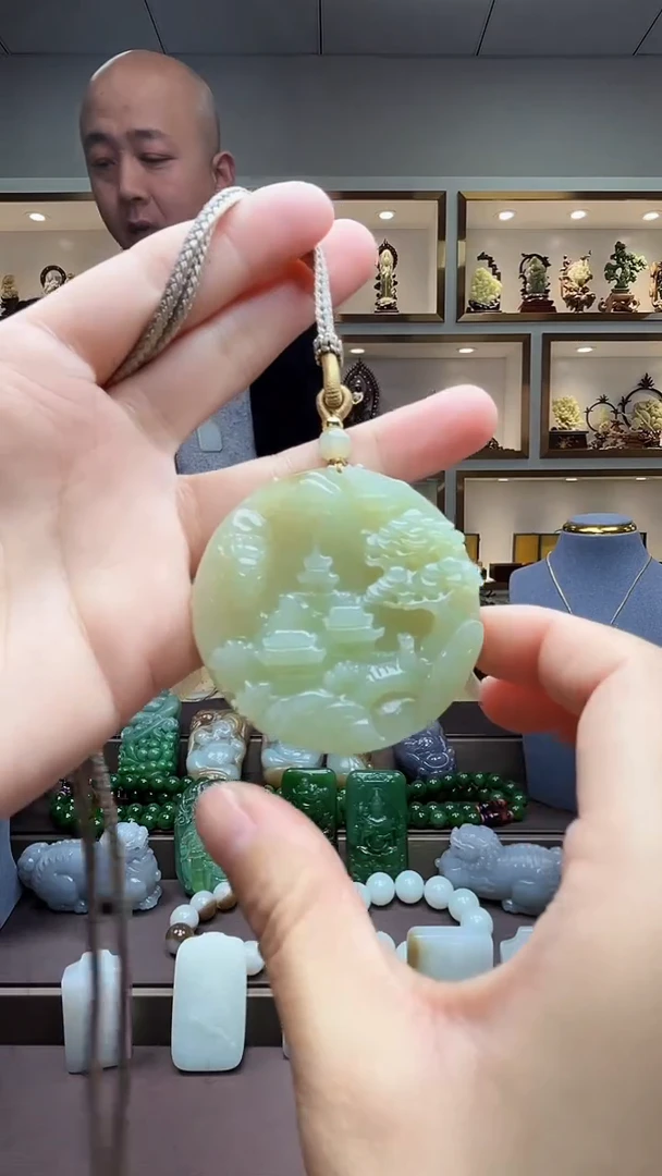 【闪购商品】和田玉颈饰未镶嵌苏