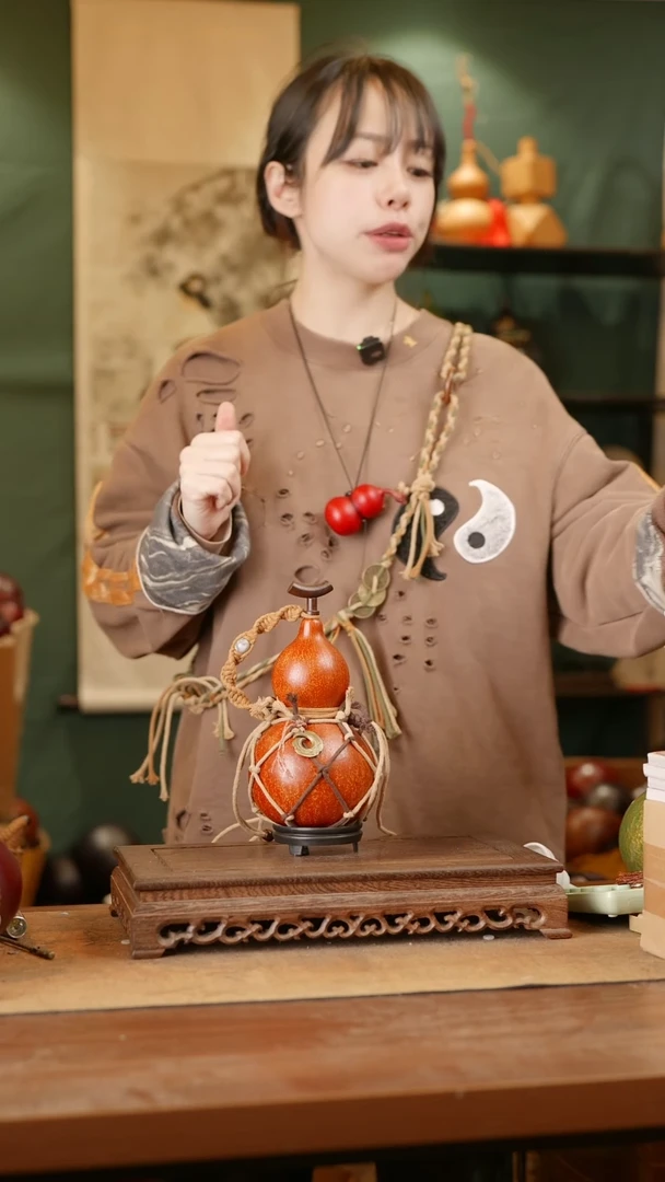 285号精品天然大漆酒葫芦一物一拍~