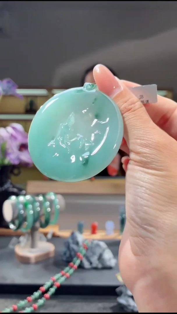 吊坠(不含链)未镶嵌翡翠悟道