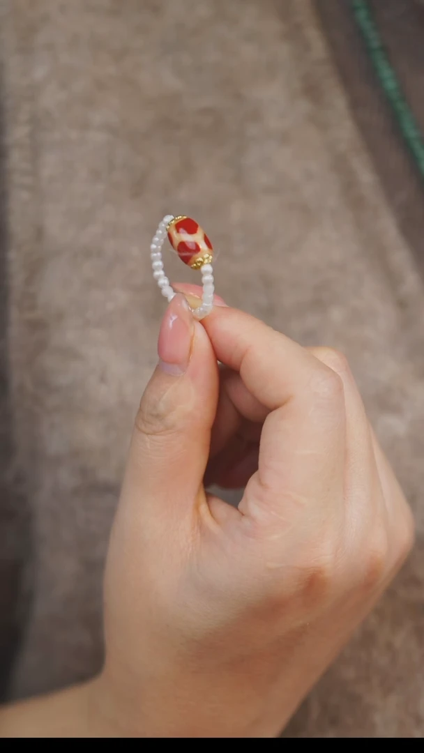【闪购商品】玛瑙/玉髓戒指未镶嵌多样性发一