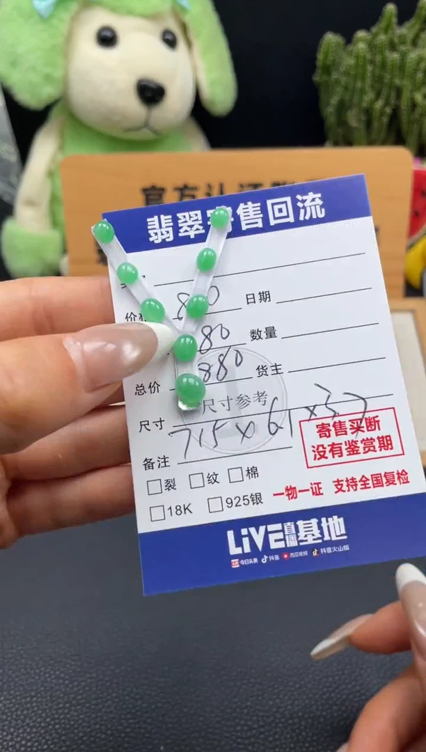 颈饰未镶嵌翡翠10148833