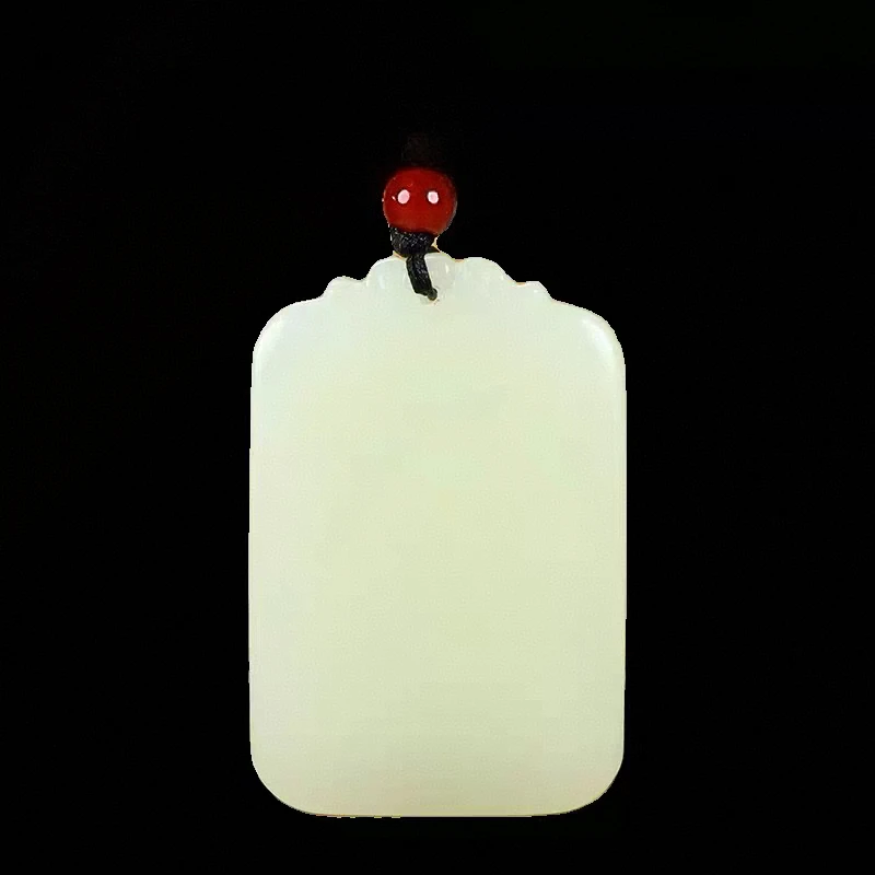 【新人福利】和田玉时尚青海30x50mm牌子福利款