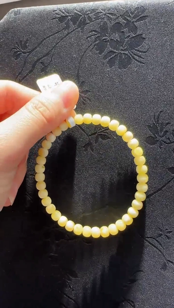 手串蜜蜡未镶嵌珠宝原创直播间
