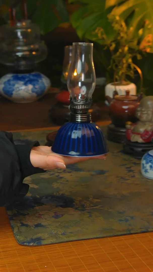 【闪购商品】景德镇陶瓷手工灯摆件