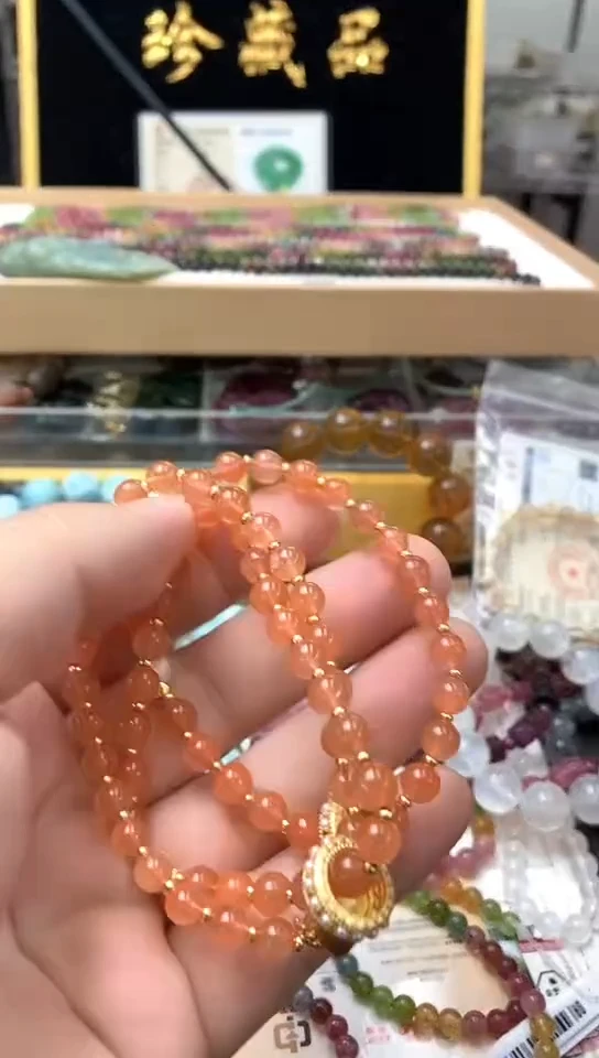 水晶手链未镶嵌手链4