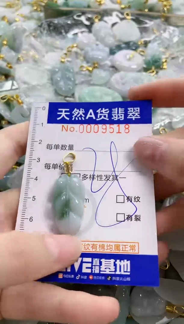 颈饰未镶嵌翡翠天然A货翡翠