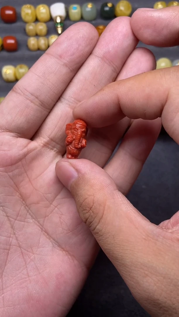 未镶嵌南红玛瑙珠宝奇石  三通