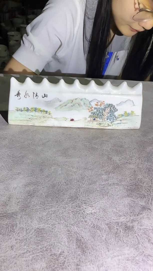 摆件B079景德镇制陶瓷一件