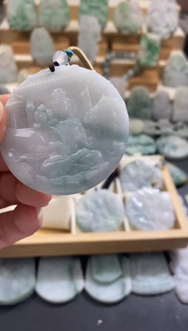 颈饰未镶嵌翡翠多样性发一