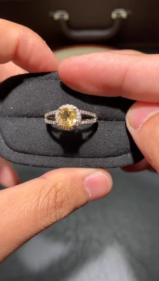 未镶嵌戒指水晶Y108