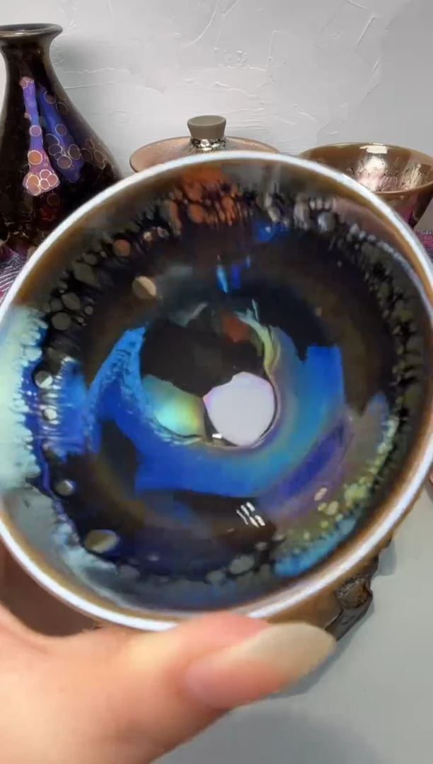 茶盏春申阁福利1只光影斗金